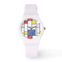 Mondrian Rabiscos Minimalista Arte Moderna De Stij