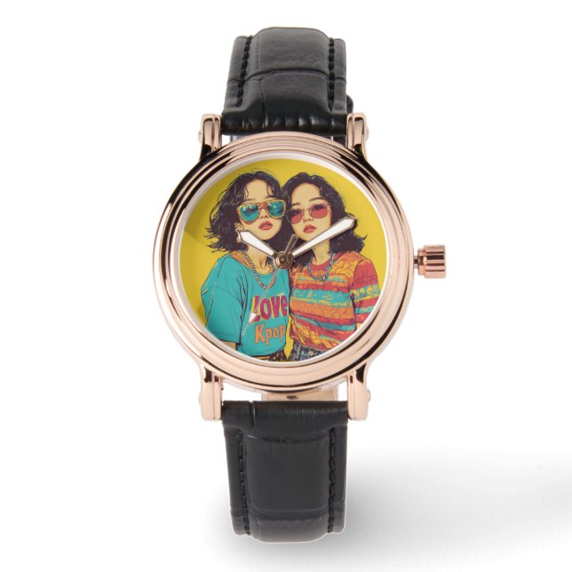 Relógio Monitoramento do KPop (Frente)