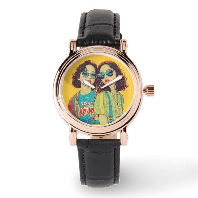 Relógio Monitoramento do KPop (Frente)