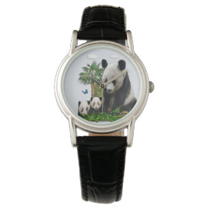 Relógio Monitoramento do Urso de Panda