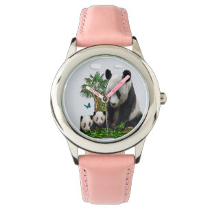 Relógio Monitoramento do Urso de Panda