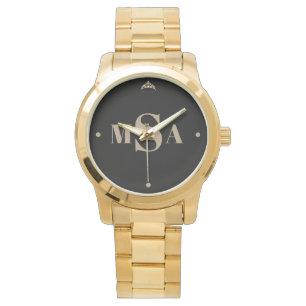 Relógio Monitoramento Personalizado da Coroa Masculina de 