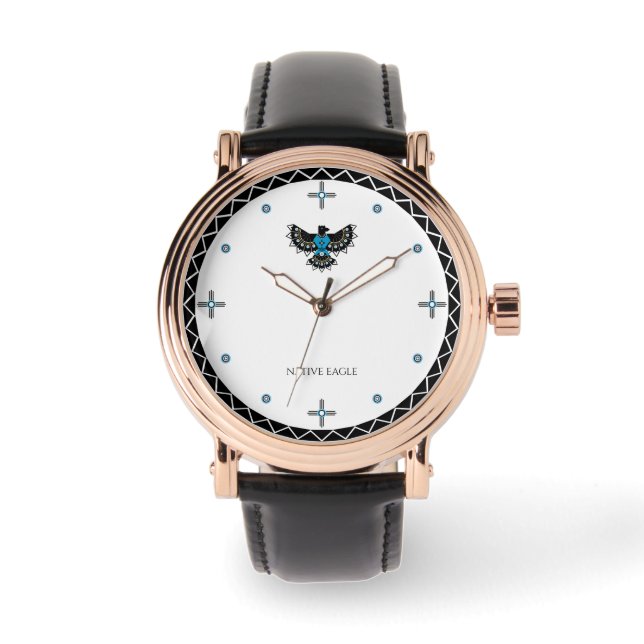 Relógio Monitorização da Águia Nativa (Frente)