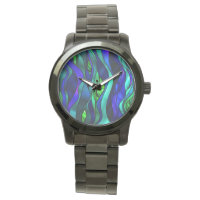 Monitorização de Abstrato de Vidro Estreita