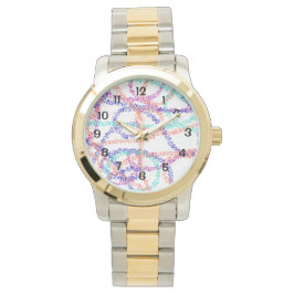 Relógio Monitorização de Bracelete de Dois Tons Superdimen