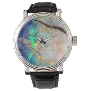 Relógio Monitorização de Impressão de Opal Azul