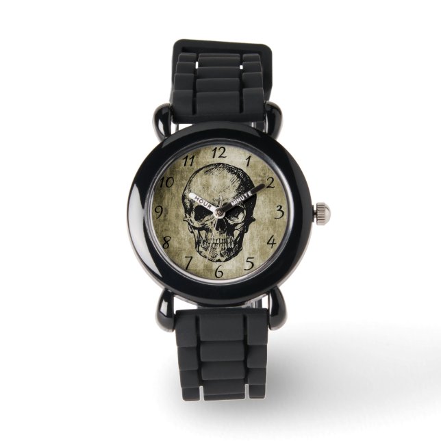 Relógio Monitorização de Skull (Frente)