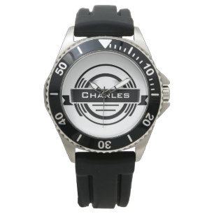Relógio Monitorização Personalizada do Hipster Retroativo