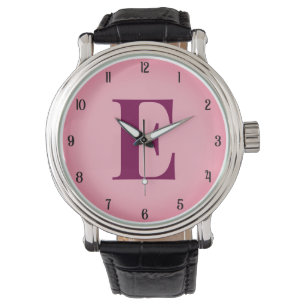 Relógio Monograma Personalizado Inicial