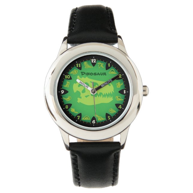 Relógio Monster Green Dinosaur Watch (Frente)