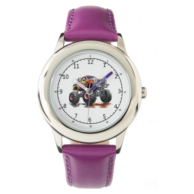 Relógio Monster Truck Kids Watch (Frente)