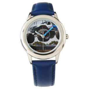 Relógio Monster Truck Launch, Boys Wristwatch