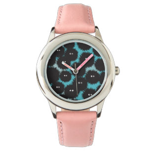 Relógio Monstros engraçados e pretos