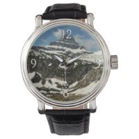 Montanha Reynolds desde Logan Pass no Glacier Park