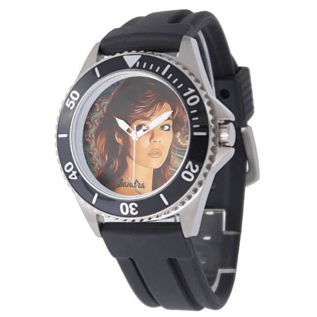 Relógio Montre eWatch Watch   Sandra (Angular)