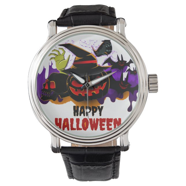 Relógio Montre Halloween 2025 (Frente)