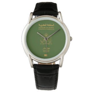 Relógio Morocco passport wristwatch