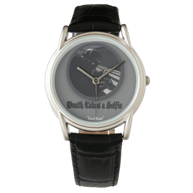 Relógio Morte leva uma selfie (Frente)
