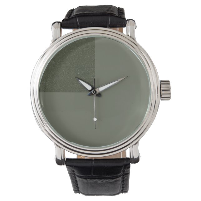 Relógio Moss Green Geométrico Watch - Personalizável (Frente)