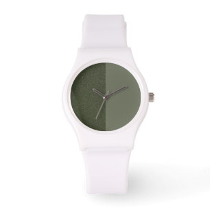 Relógio Moss Green Split Face Watch - Personalizável