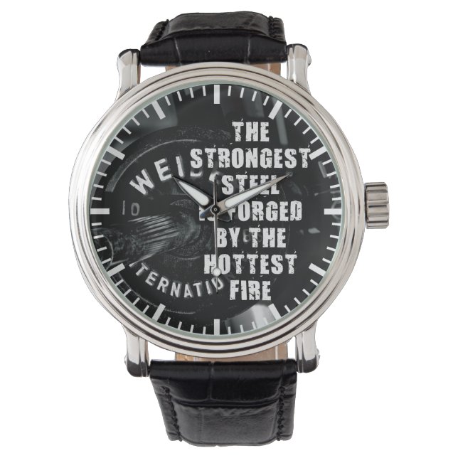 Relógio Motivação de criação de corpo (Frente)