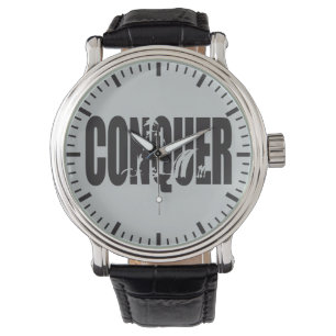 Relógio Motivação de elevação de peso - CONQUER