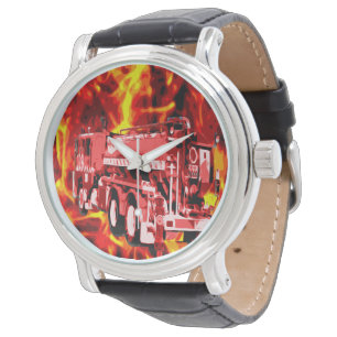 Relógio Motor De Fogo Para A Pintura De Óleo De Tempestade