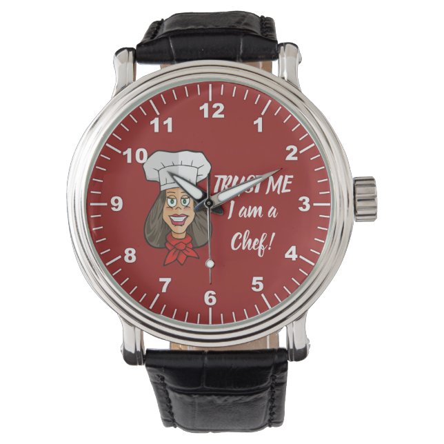 Relógio Mulher Chef (Frente)