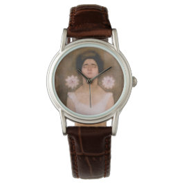 Relógio Mulher do Passionflower (por Piet Mondrian)