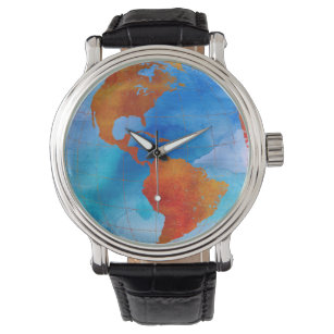 Relógio Mundo da Aquarela