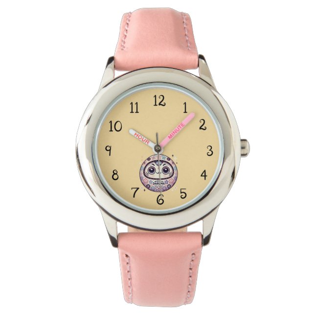 Relógio Mundo de Daruma (Frente)