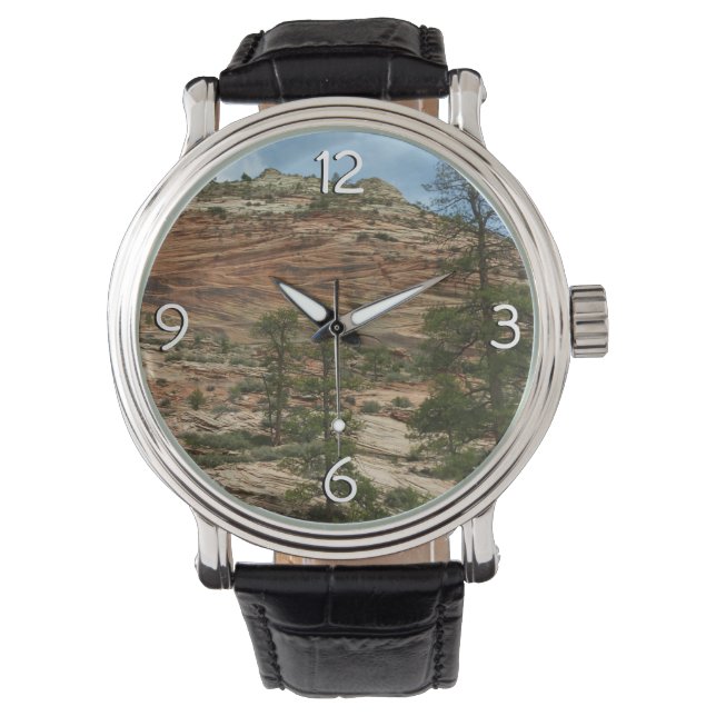 Relógio Muros de Rock vestidos no Parque Nacional de Zion (Frente)