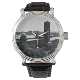 Relógio Museu Deutsch de Munique, Alemanha, Vintage