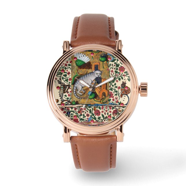 RELÓGIO MÚSICA BESTIÁRIA MEDIEVAL ESTRANHA,ÓRGÃO DE JOGO C (Frente)