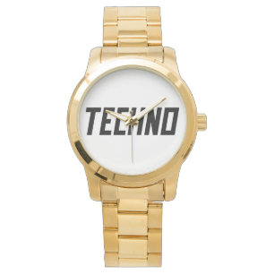 Relógio Música TECHNO