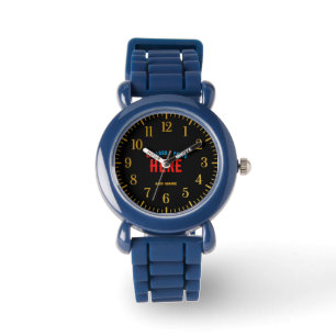 RELÓGIO NA MODA MODERN MARINHO AZUL ÚNICO VERIFICADO COM M