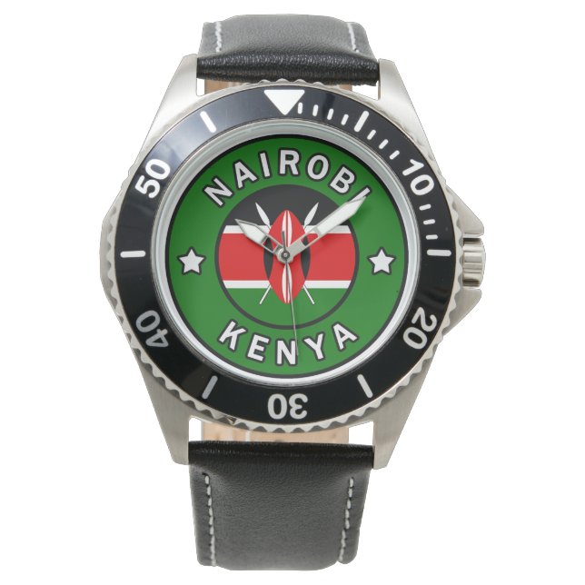 Relógio Nairobi Quênia (Frente)