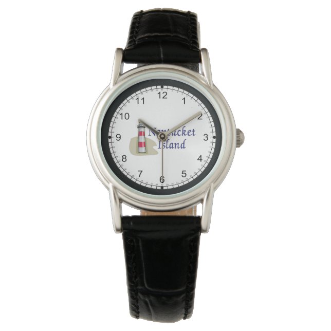 Relógio Nantucket Island Massachusetts Wrist Watch (Frente)