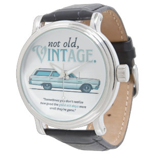 Relógio Não antigo, Vintage (StationWagon)