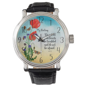 Relógio Não deixe seus corações se incomodarem