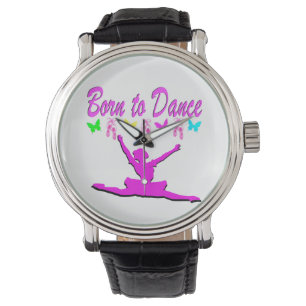 Relógio NASCER DE PINCO bonito PARA DANCE BALLERINA DESIGN