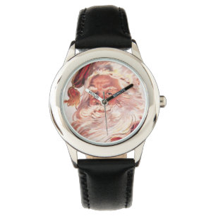 Relógio Natais vintages Santa Claus