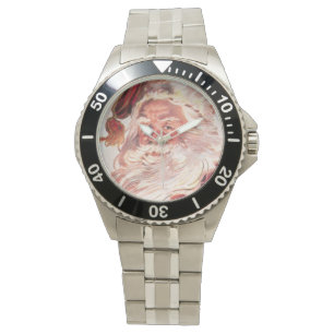 Relógio Natais vintages Santa Claus