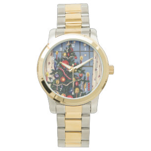 Relógio Natais vintages TreeWatch