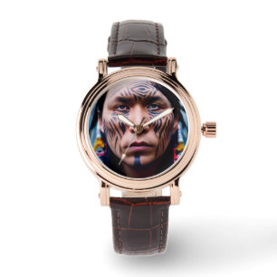 RELÓGIO NATIVE AMERICAN WRIST WATCH