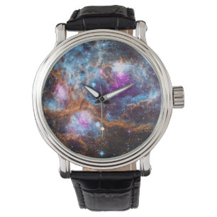 Relógio Nebulosa de Lagosta - Terra Maravilha Cósmica de
