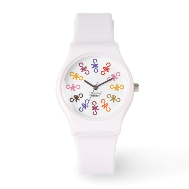 Relógio Negócios Multi-Macaco Watchy Watch (Frente)