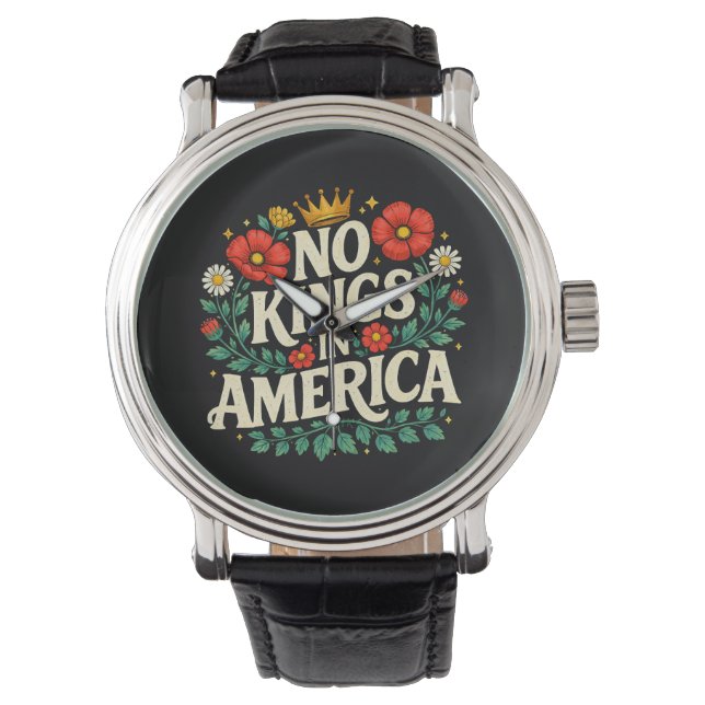 Relógio Nenhum Rei América (Frente)