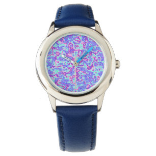 Relógio Neon Acid Trip Marble