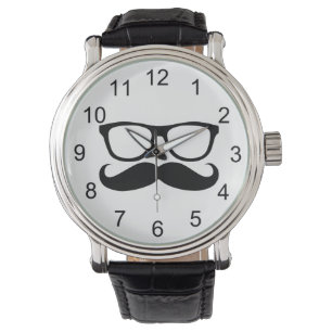 Relógio Nerd do bigode